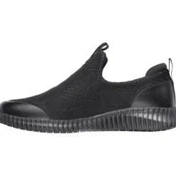 Men's Wide Fit Skechers 77501EC Cessnock Colleton Slip Resistant Trainers
