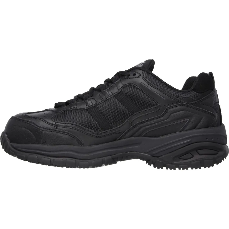 Men's Wide Fit Skechers 77013EC Soft Stride Grinnell Safety Trainers