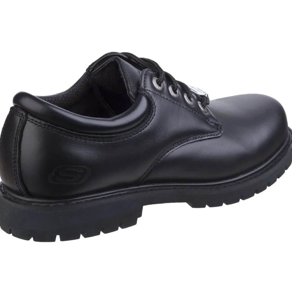 Men's Wide Fit Skechers 77041EC Cottonwood Elks SR Occupational Trainers