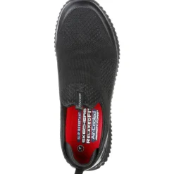 Men's Wide Fit Skechers 77501EC Cessnock Colleton Slip Resistant Trainers
