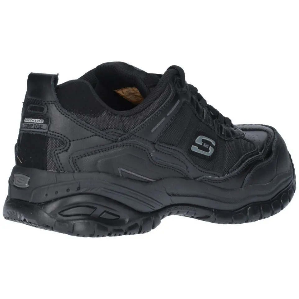 Men's Wide Fit Skechers 77013EC Soft Stride Grinnell Safety Trainers