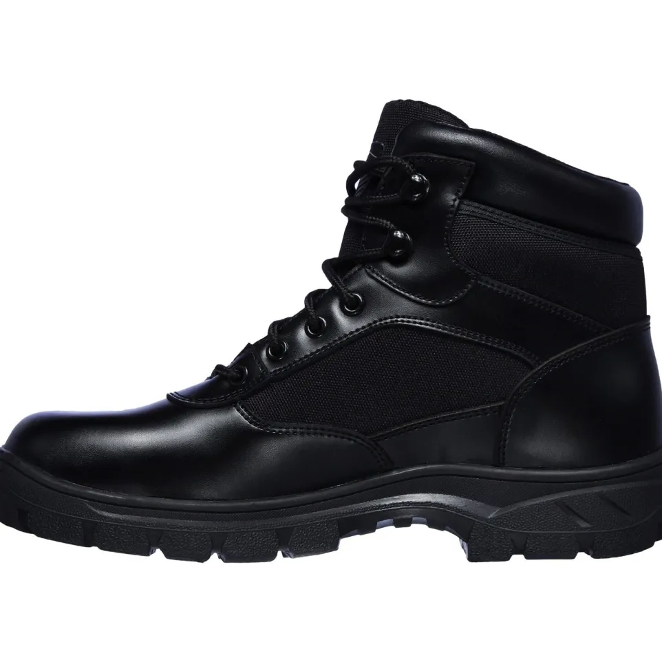Men's Wide Fit Skechers 77526EC Wascana Benen Lace Waterproof Boots