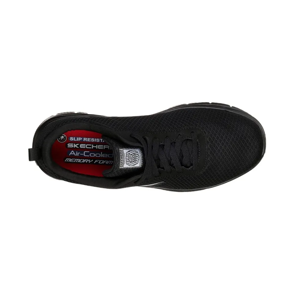 Men's Wide Fit Skechers 77125EC Flex Advantage Bendon SR Occupational Trainers