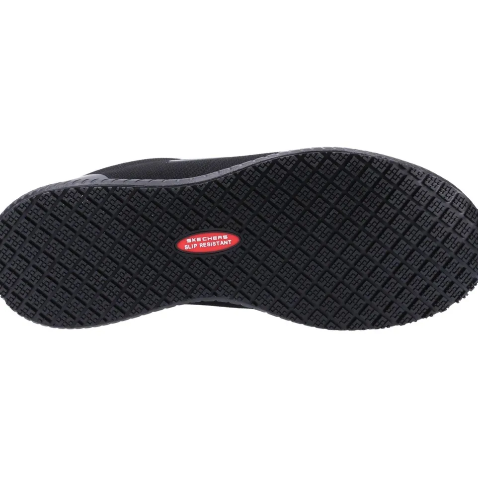 Men's Wide Fit Skechers 200051EC Squad SR Myton Occupational Trainers