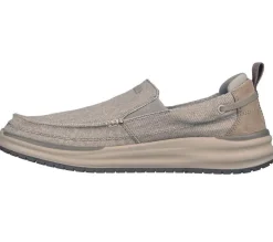 Men's Wide Fit Skechers Melo - Port Bow 204605 Arch Fit Trainers