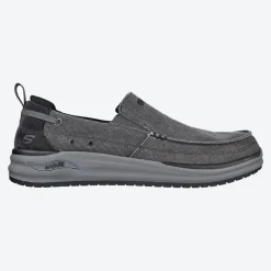 Men's Wide Fit Skechers Melo - Port Bow 204605 Arch Fit Trainers