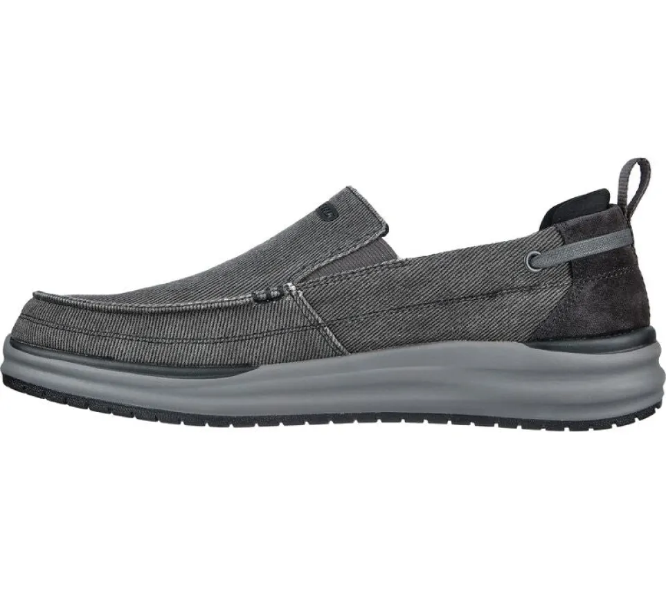 Men's Wide Fit Skechers Melo - Port Bow 204605 Arch Fit Trainers