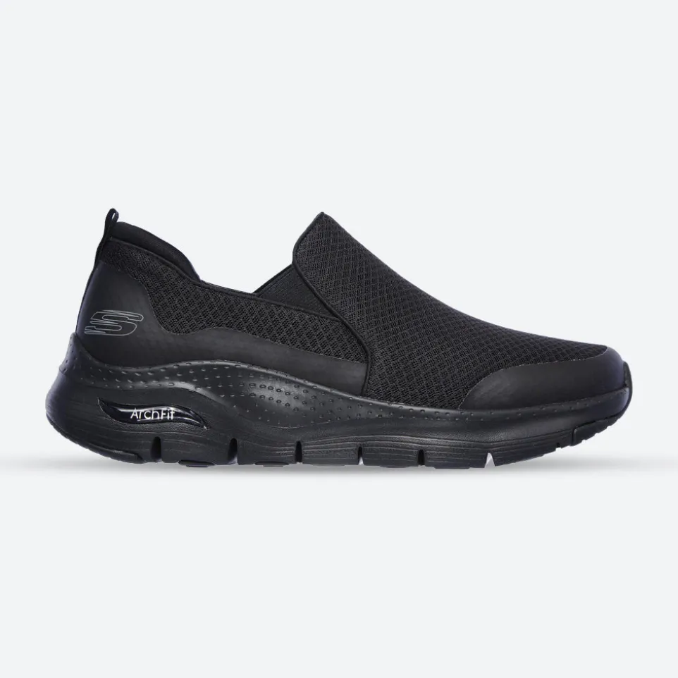 Mens Wide Fit Skechers SK232043 Arch Fit Banlin Walking Trainers