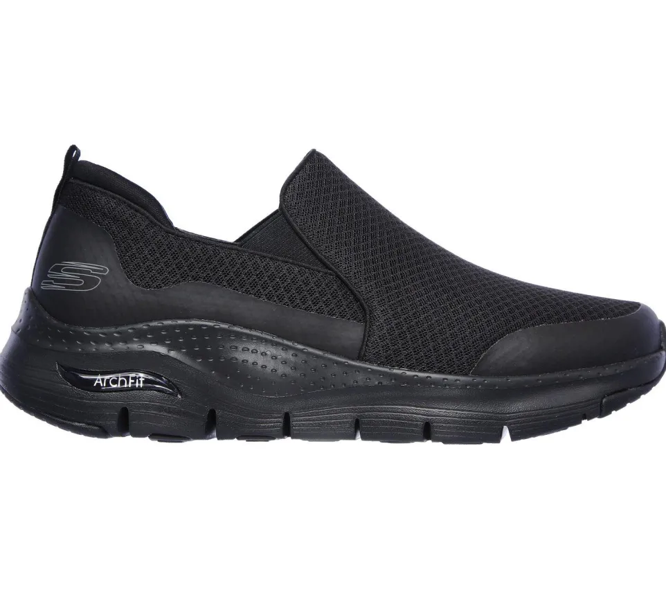 Mens Wide Fit Skechers SK232043 Arch Fit Banlin Walking Trainers