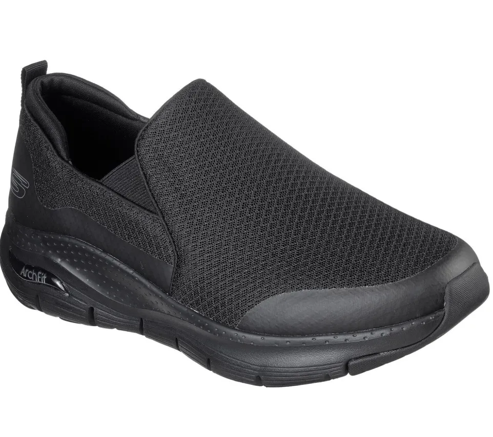 Mens Wide Fit Skechers SK232043 Arch Fit Banlin Walking Trainers