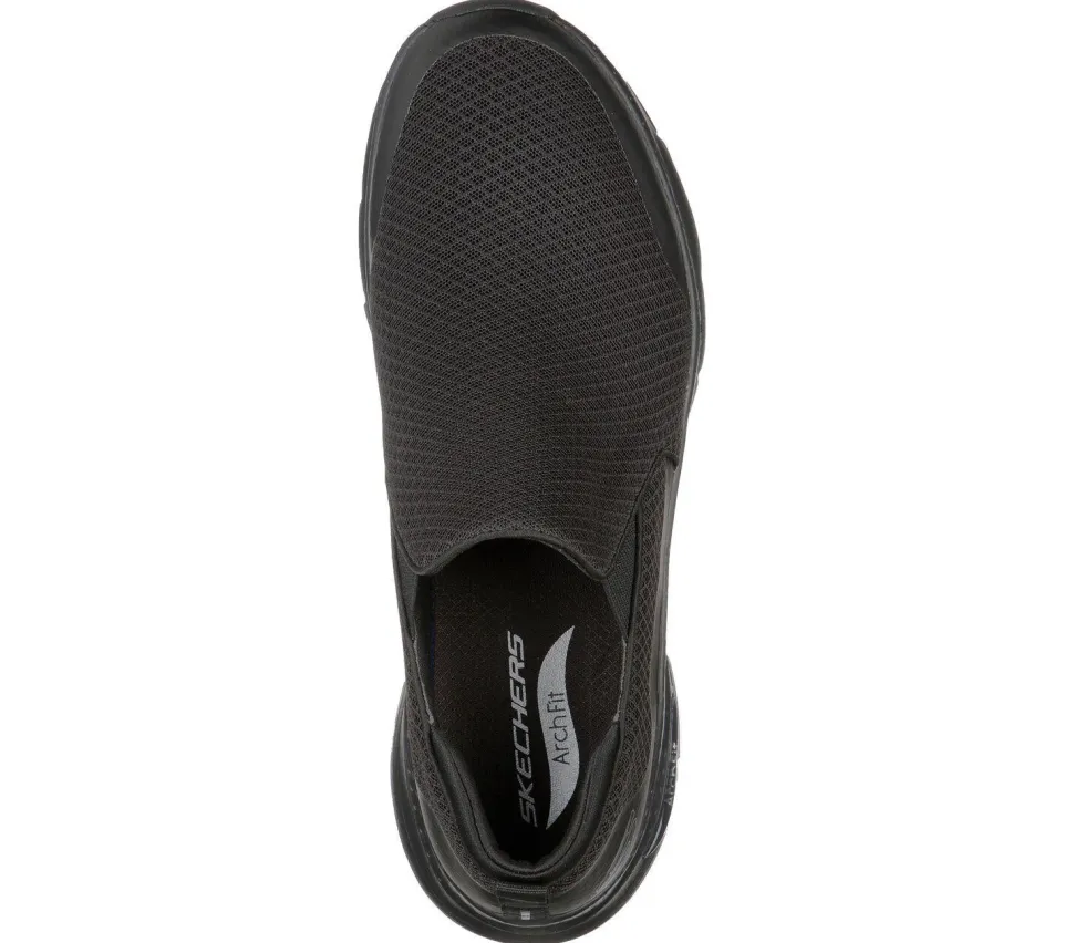 Mens Wide Fit Skechers SK232043 Arch Fit Banlin Walking Trainers