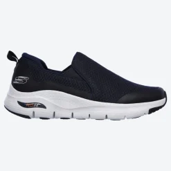 Mens Wide Fit Skechers SK232043 Arch Fit Banlin Walking Trainers