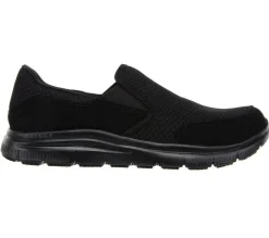 Mens Wide Fit Skechers Work Flex Advantage 77048 McAllen Slip On Walking Trainers