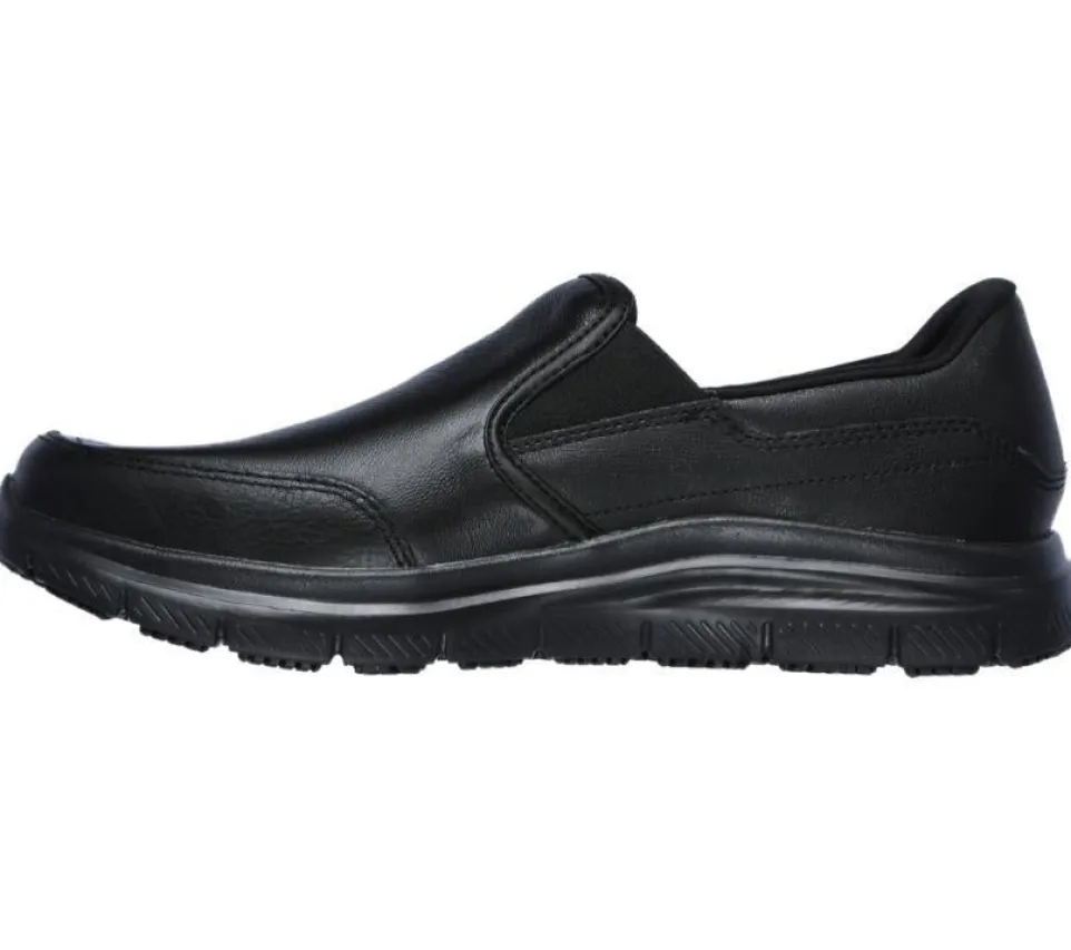 Men's Wide Fit Skechers Work 77071 Bronwood Walking Shoes