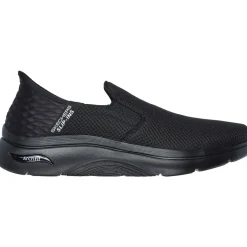 Men's Wide Fit Skechers 216600WW Slip-ins Go Walk Arch Fit Trainers