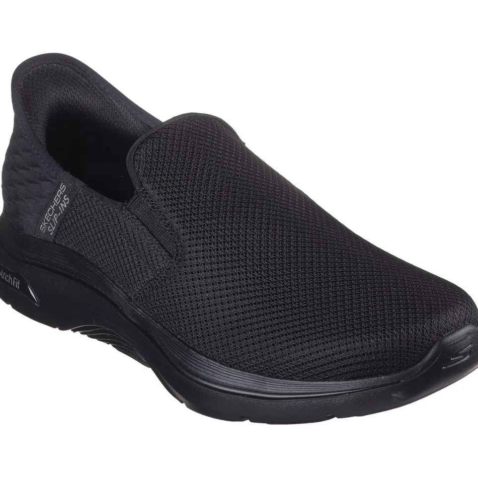 Men's Wide Fit Skechers 216600WW Slip-ins Go Walk Arch Fit Trainers