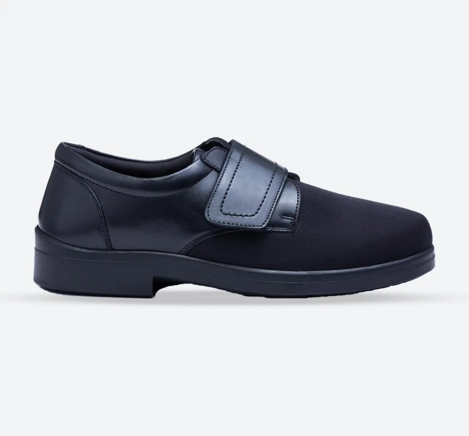 Mens Wide Fit Tredd Well Benjamin Velcro Soft Stretch Shoes