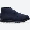 Men's Wide Fit Tredd Well William 22759 Suede Boots - Navy