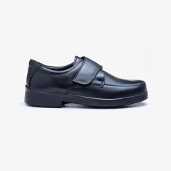 Mens Wide Fit Tredd Well York Shoes - Black