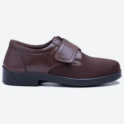 Mens Wide Fit Tredd Well Benjamin Velcro Soft Stretch Shoes