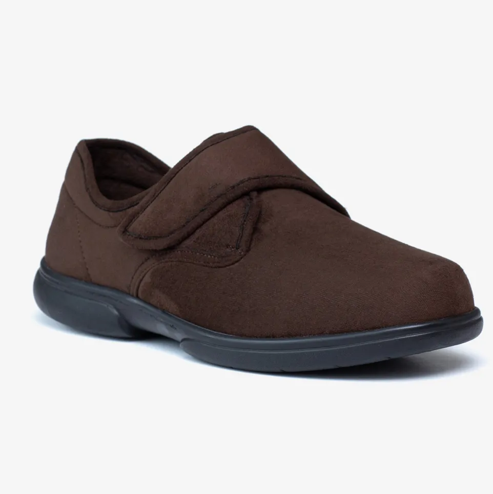 Mens Wide Fit Tredd Well Scott Slippers
