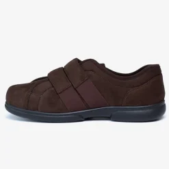 Mens Wide Fit Tredd Well Stanley Velcro Slippers