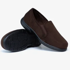 Mens Wide Fit Tredd Well Seth Slip On Slippers