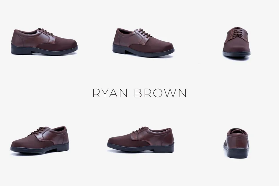 Mens Wide Fit Tredd Well Ryan Lace Up Shoes