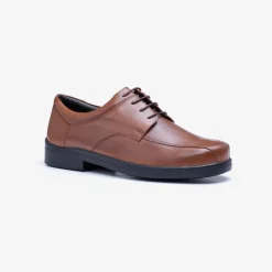 Mens Wide Fit Tredd Well Holmes Lace Shoes - Tan