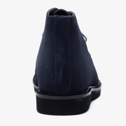 Men's Wide Fit Tredd Well William 22759 Suede Boots - Navy