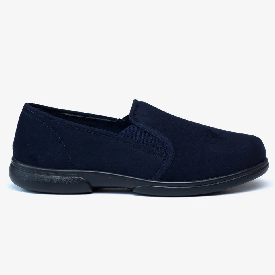 Mens Wide Fit Tredd Well Seth Slip On Slippers