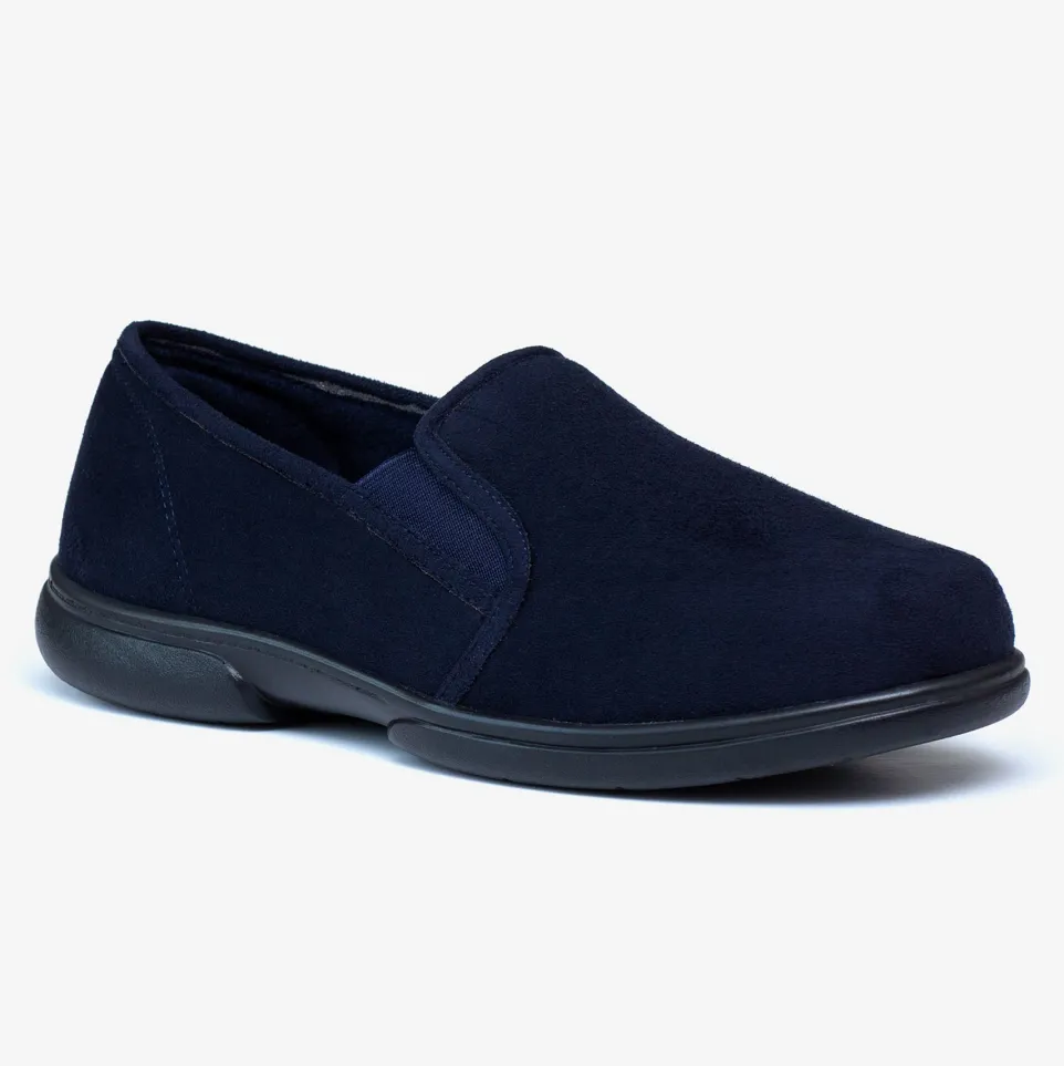 Mens Wide Fit Tredd Well Seth Slip On Slippers