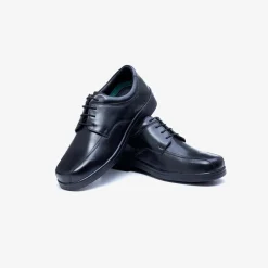 Mens Wide Fit Tredd Well Holmes Lace Shoes - Black