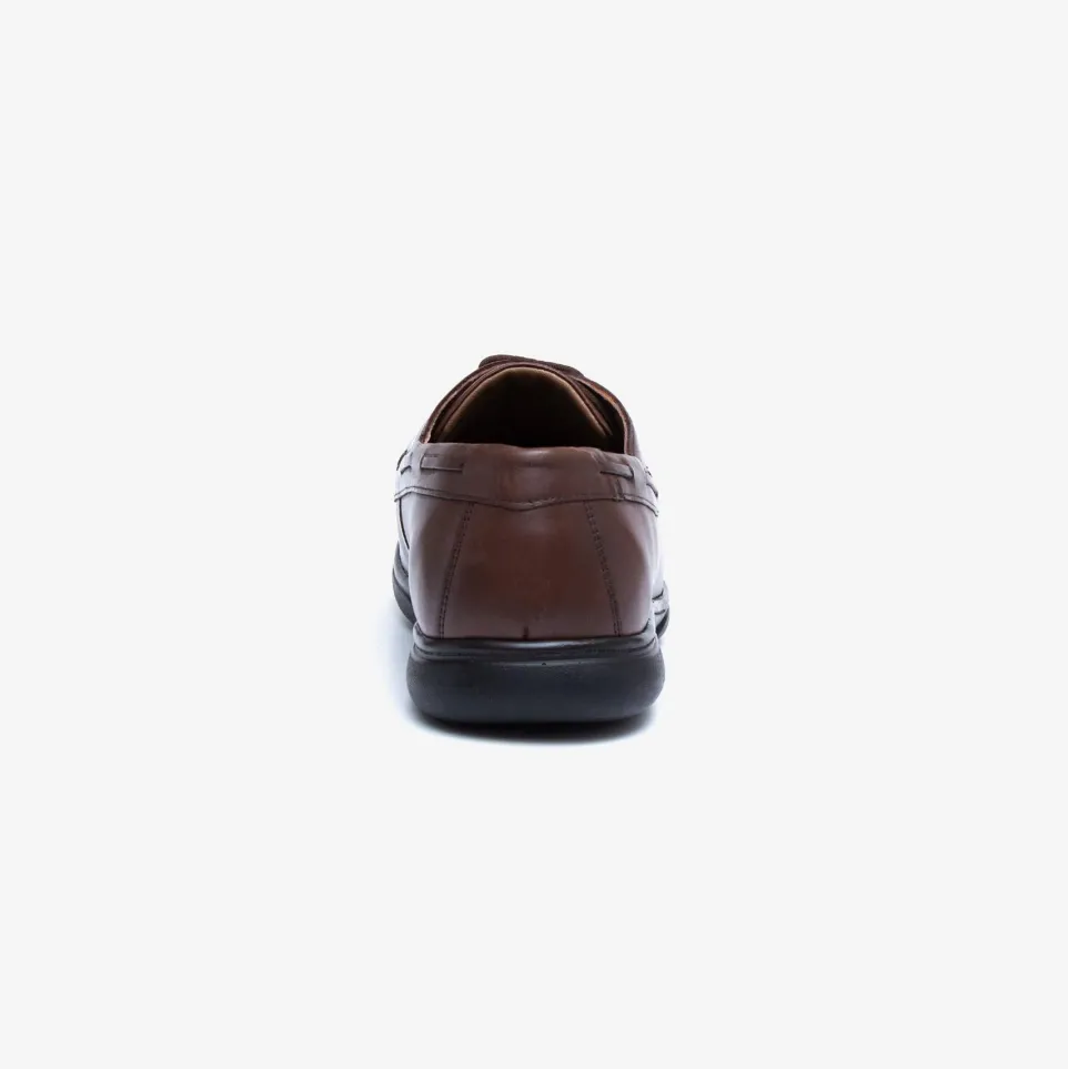 Mens Wide Fit Tredd Well Dean Boat Shoes