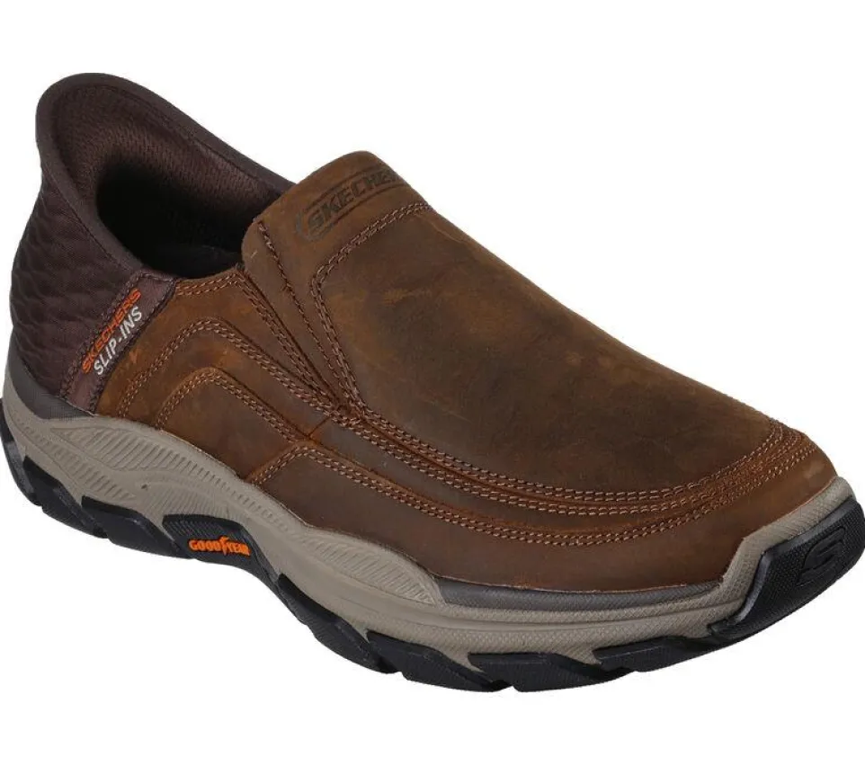 Men's Wide Relaxed Fit Skechers 204810 Slip-ins Rf Respected Elgin Trainers