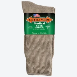Womens Extra Wide 4850 Medical Crew Socks