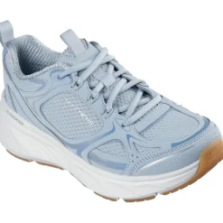Women's Relaxed Fit Skechers 150475 Edgeride Silver Eclipse Trainers