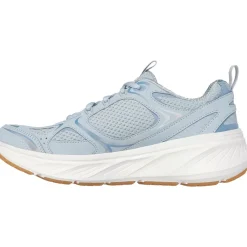 Women's Relaxed Fit Skechers 150475 Edgeride Silver Eclipse Trainers