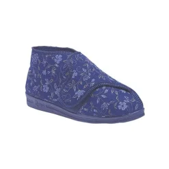 Womens Wide Fit Comfylux Betty Slippers
