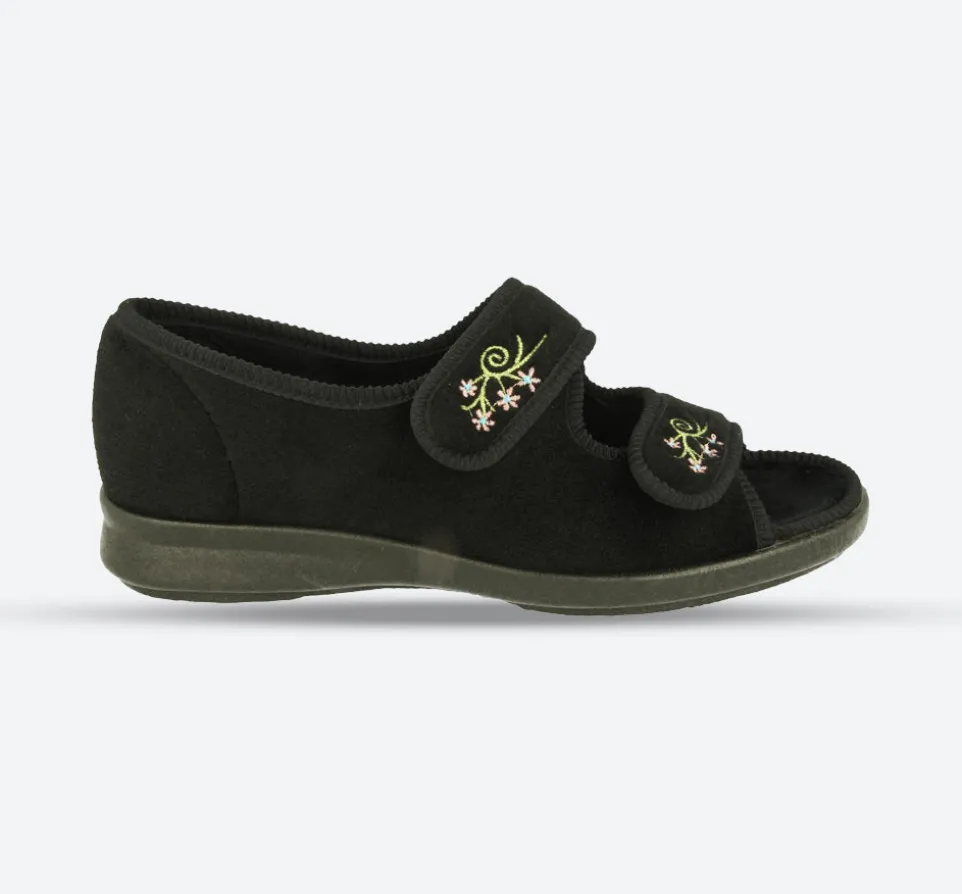 Womens Wide Fit DB Ace 2 Slippers