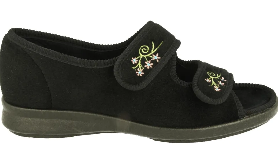 Womens Wide Fit DB Ace 2 Slippers