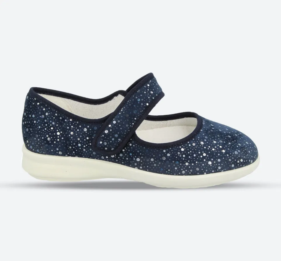 Womens Wide Fit DB Bombay Canvas Shoes