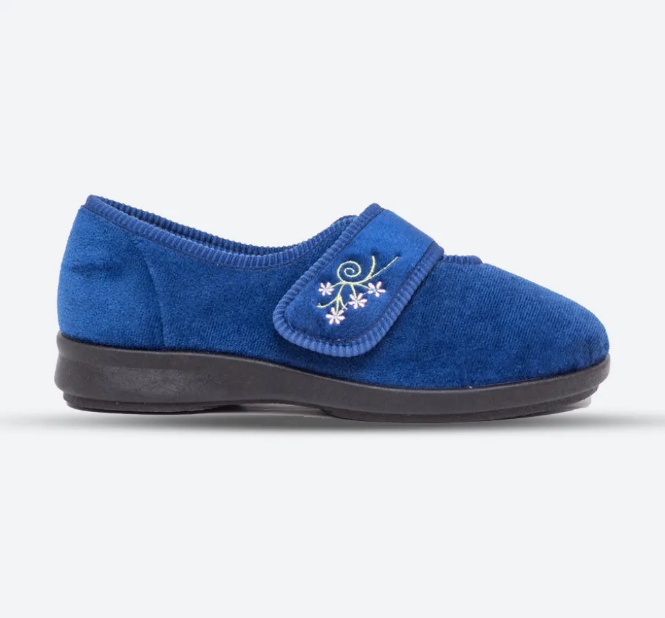 Womens Wide Fit DB Caroline Slippers