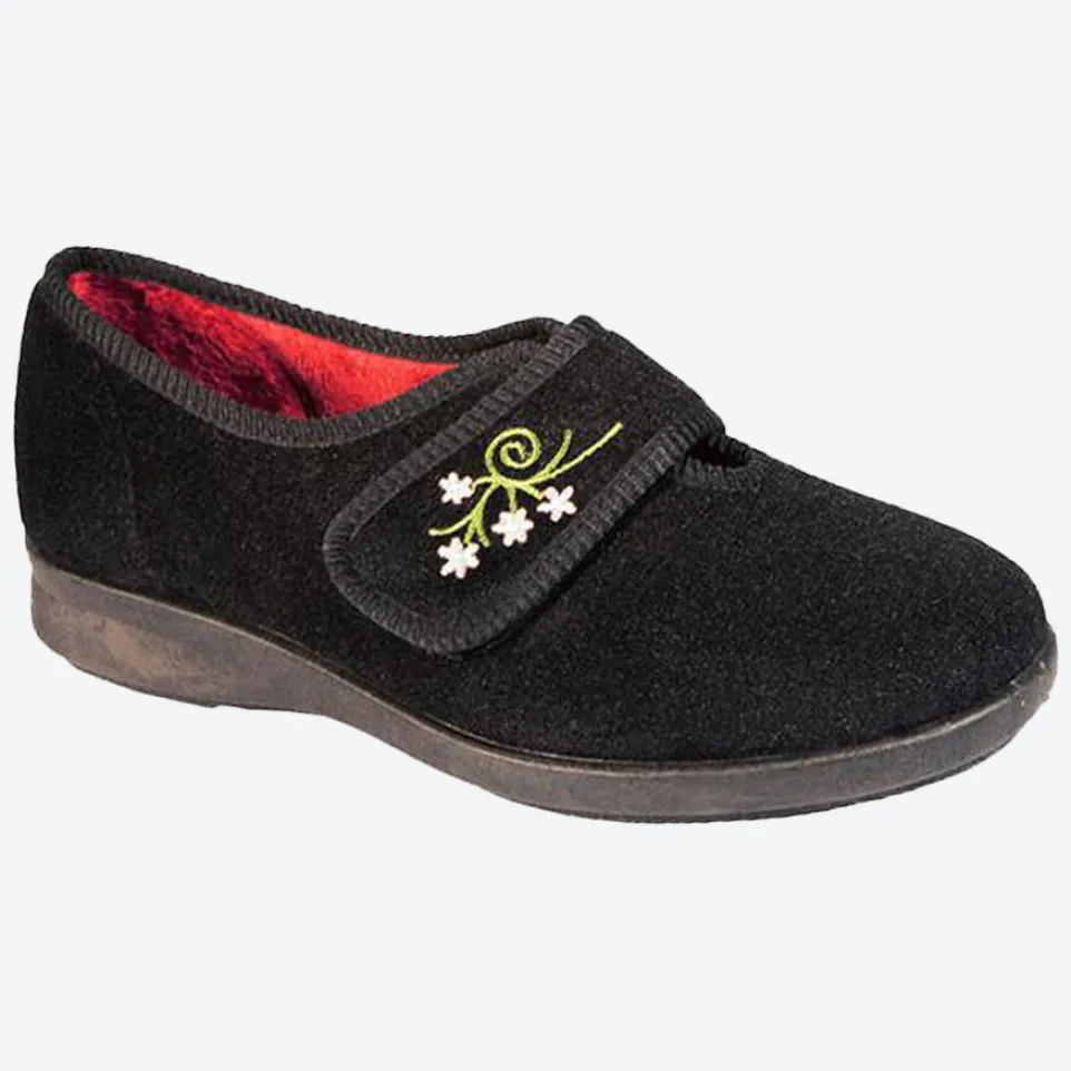 Womens Wide Fit DB Caroline Slippers