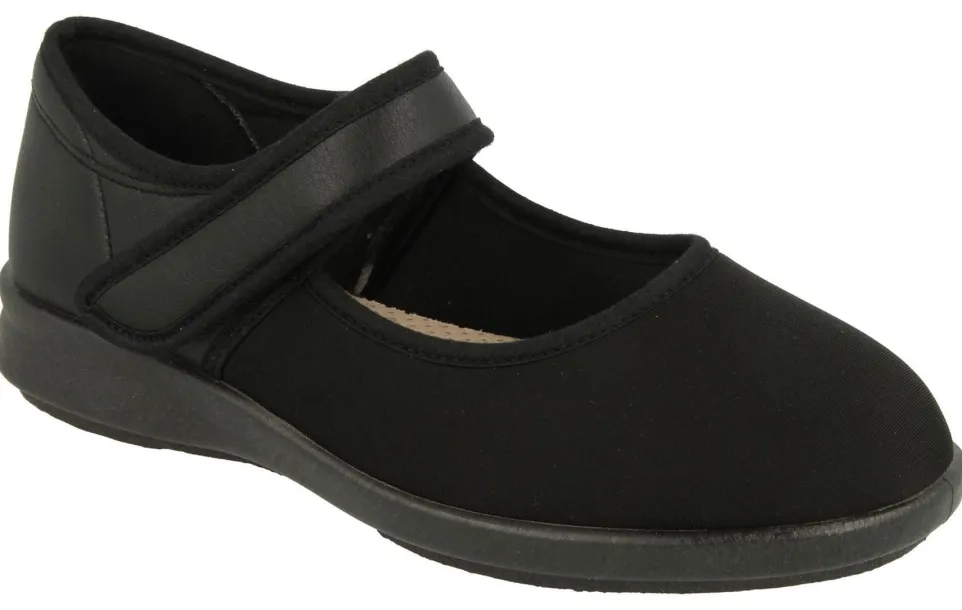 Womens Wide Fit DB Eve Shoes