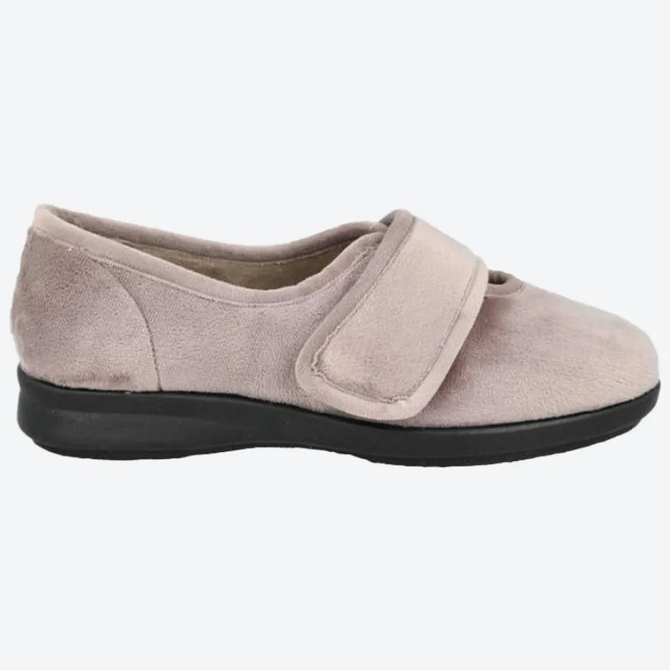 Women's Wide Fit DB Fountain Slippers