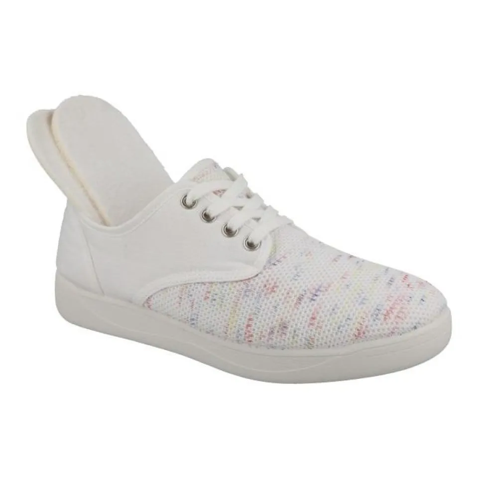 Women's Wide Fit DB Giraffe Canvas Shoes
