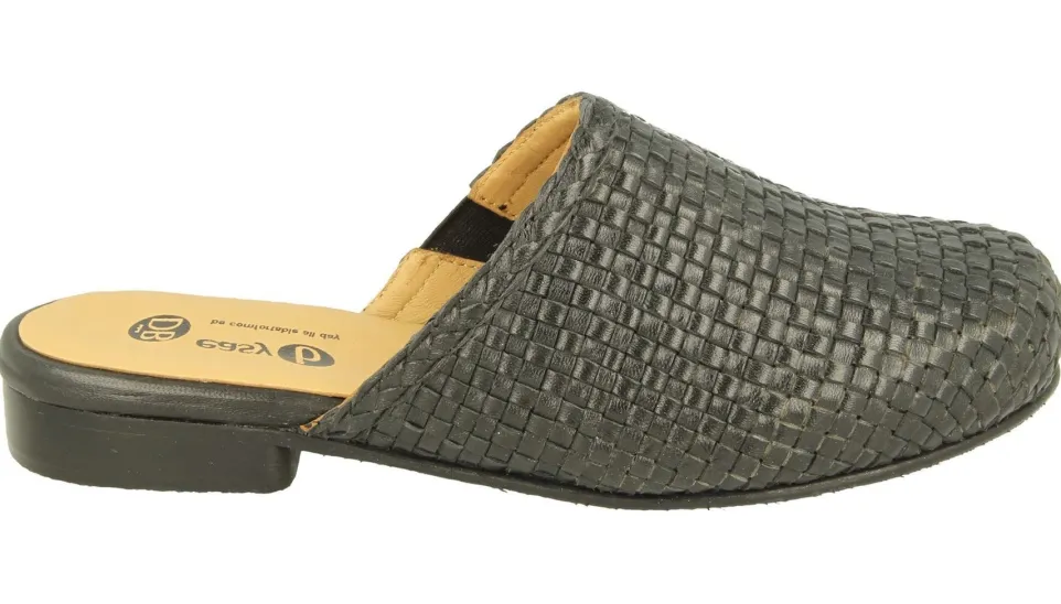 Womens Wide Fit DB Goose Mule Sandals