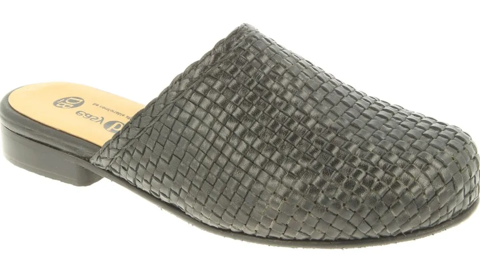 Womens Wide Fit DB Goose Mule Sandals