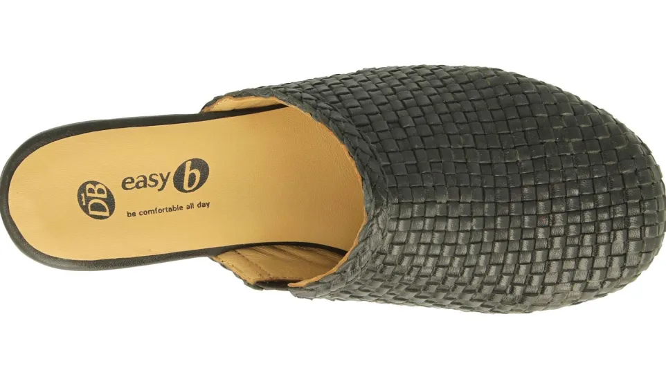 Womens Wide Fit DB Goose Mule Sandals